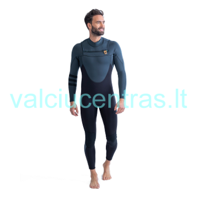 JOBE vyriškas neperšlampamas kostiumas Perth 3/2mm Shorty pilka/mėlyna